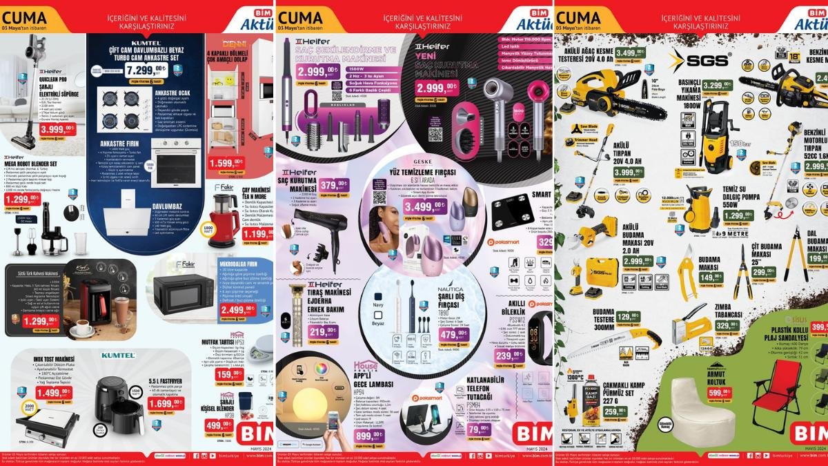 BİM’e Türk Kahvesi Makinesi Geliyor! 3 Mayıs 2024 BİM Aktüel Ürünler İndirim Kataloğu