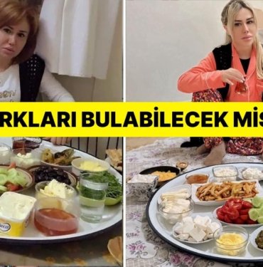 Şarkıcı Ceylan İkonik Kuşluk Kahvaltısı Sofrasının Yeni Modelini Paylaşınca Ortalık Şenlendi
