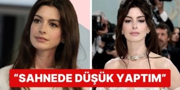 Anne Hathaway’den Kan Donduran Açıklama: Ünlü Oyuncu Sahnedeyken Düşük Yaptığını Söyledi