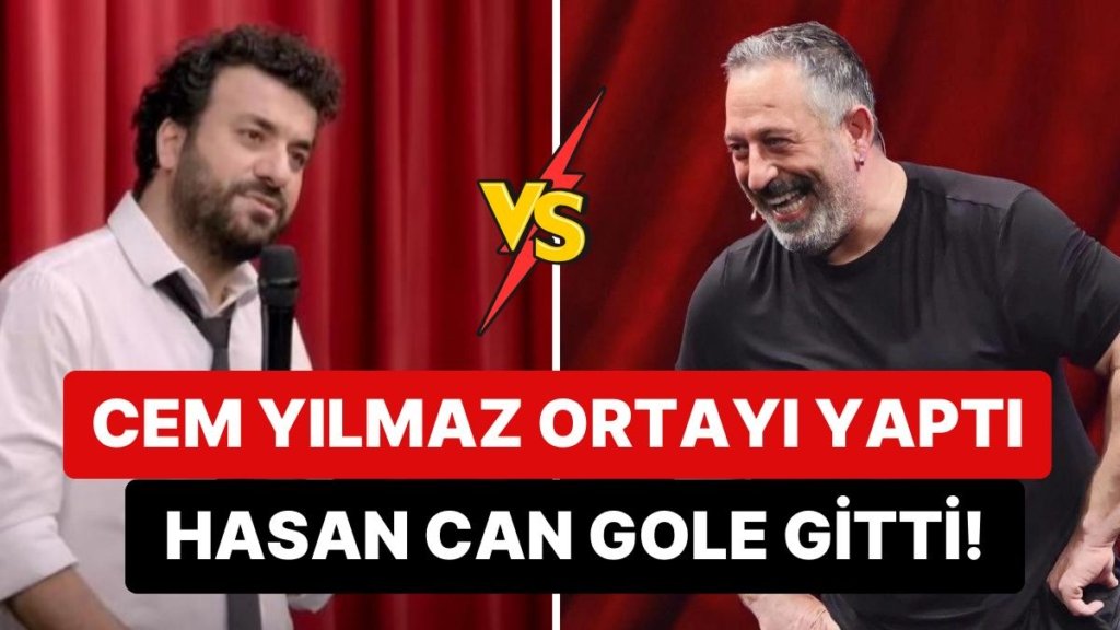Cem Yılmaz’dan Küfürlü Gönderme Gelmişti: Hasan Can Kaya’dan Ünlü Komedyene Cevap Geldi!