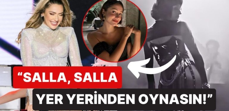 Hadise’nin Çok Konuşulan Dans ve Kıyafetinden Sonra Bu Sefer de Zeynep Bastık’ın Sahne Şovu Olay Oldu