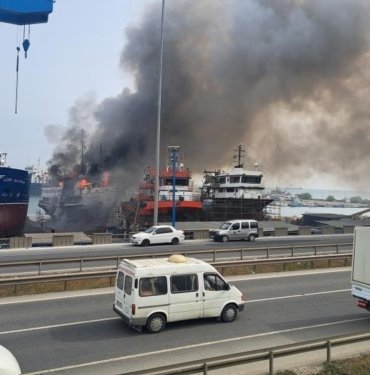 Ordu’da gezi vapurunda yangın