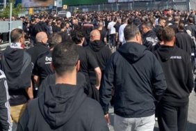 Beşiktaş taraftarı Kadıköy