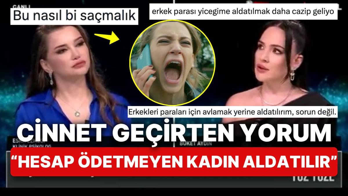 Buket Aydın’ın Programına Katılan Esra Ezmeci’nin “Hesap Ödetmeyen Kadın” Yorumu Sinirimizi Tepemize Çıkardı
