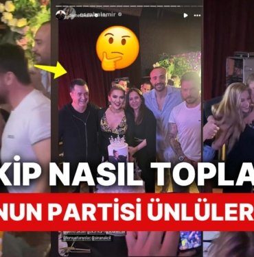 Demet Akalın’ın “Ne Alaka” Dedirten Bütün Ünlüleri Bir Araya Toplayan Doğum Günü Partisini Görmelisiniz