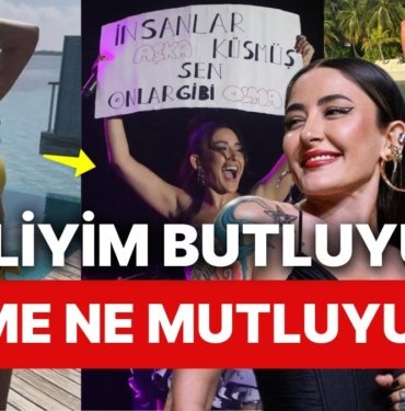 Melek Mosso Etli Butlu Olmaktan Gayet Mutlu Olduğunu Söyleyerek Bikini Sezonundan Önce İçimizi Rahatlattı