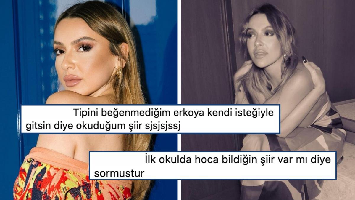 Hadise’den İnciler! Yeni Fotoğraflarıyla Yazı Getiren Şarkıcı Paylaşımın Altına Yazdığı Dizelerle Güldürdü