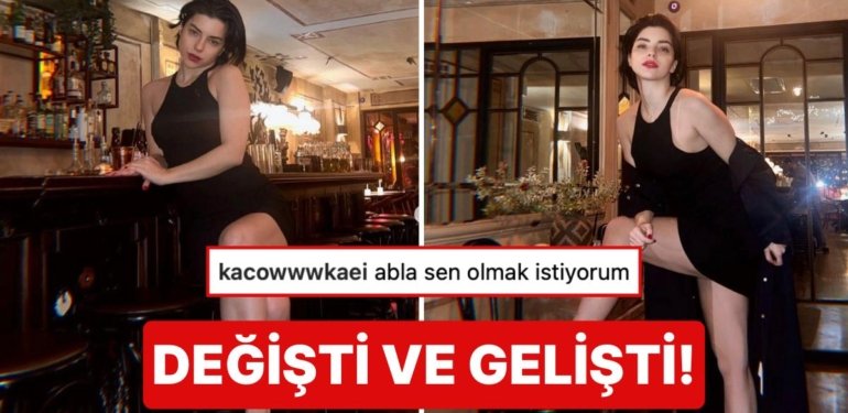 Her Geçen Gün Gelişen ve Değişen Merve Boluğur’un Siyahlara Büründüğü Son Pozları Yine Yaktı Geçti!