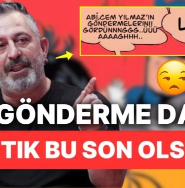 Cem Yılmaz Cinnet Geçirten Göndermelerine Yenisini Ekleyerek Kendi Bile “Yeter” Dedi