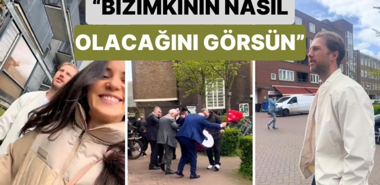 Karsu Mahallesinde Bir Türk Düğünü Görünce Nişanlısını Düğünü İzlemeye Götürdü: “Nasıl Olacağını Görsün”
