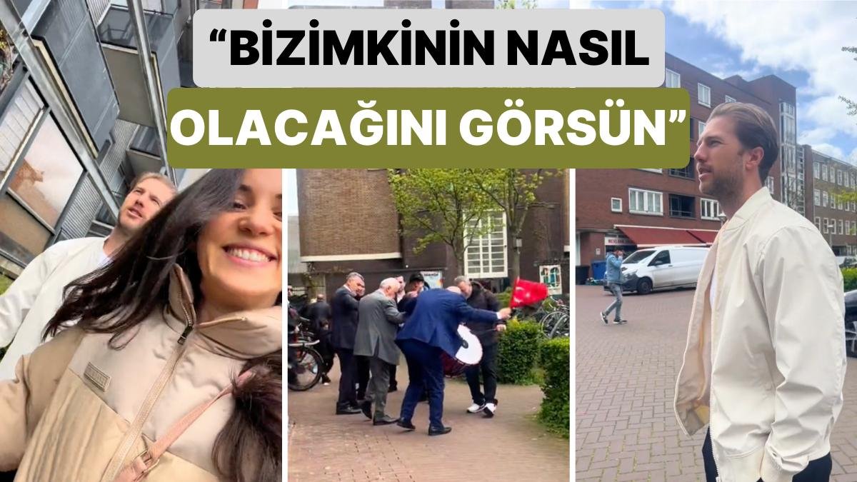 Karsu Mahallesinde Bir Türk Düğünü Görünce Nişanlısını Düğünü İzlemeye Götürdü: “Nasıl Olacağını Görsün”