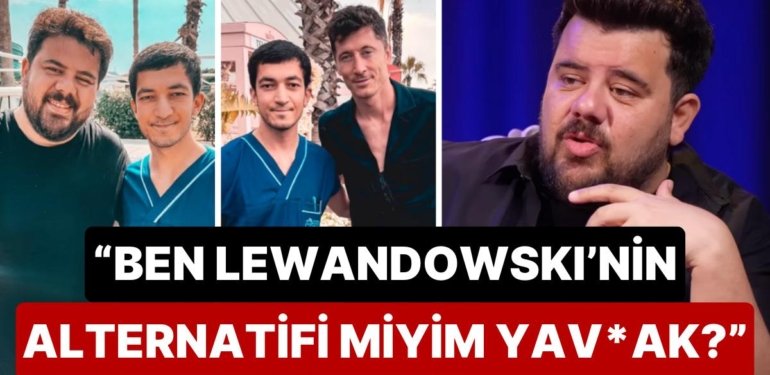 Lewandowski’yi Umup Eser Yenenler’i Bulan TikTok Kullanıcısının Videosuna Komedyenden Küfürlü Tepki!