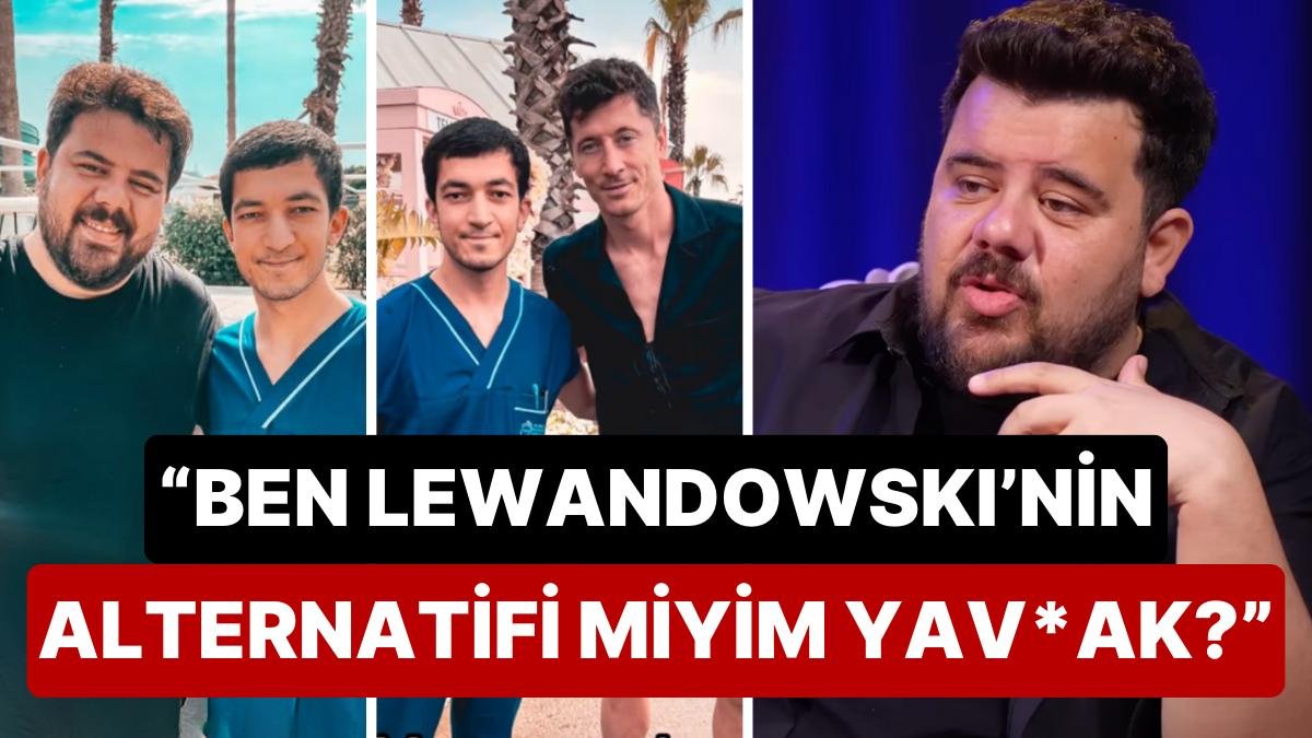 Lewandowski’yi Umup Eser Yenenler’i Bulan TikTok Kullanıcısının Videosuna Komedyenden Küfürlü Tepki!