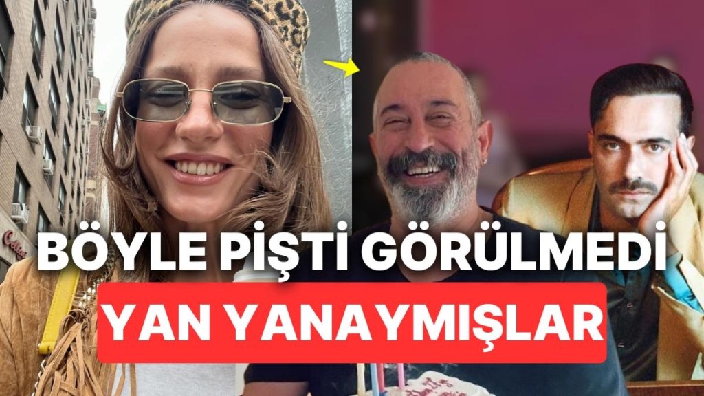 Kim Bilebilirdi ki: Serenay Sarıkaya’nın Eski Sevgilisi Cem Yılmaz ve Yeni Sevgilisi Mert Demir Aynı Karede!