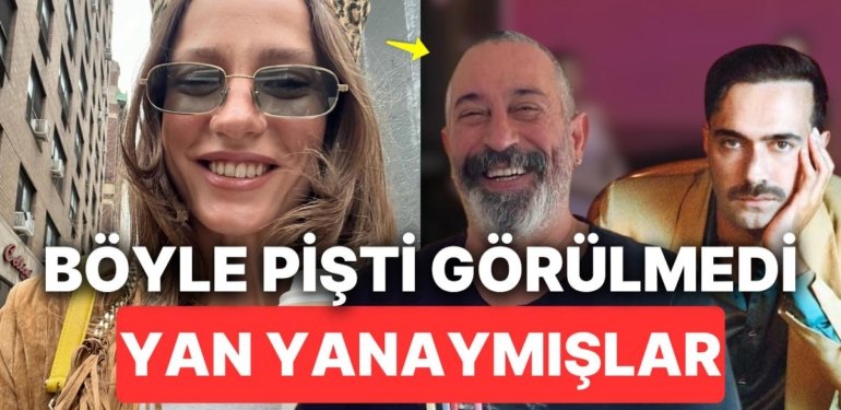 Kim Bilebilirdi ki: Serenay Sarıkaya’nın Eski Sevgilisi Cem Yılmaz ve Yeni Sevgilisi Mert Demir Aynı Karede!