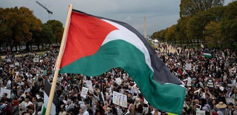 Sydney Üniversitesi’nde Gazze’ye destek protestosu