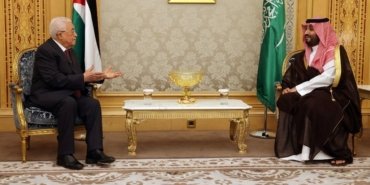 Filistin Devlet Başkanı, Suudi Arabistan Veliaht Prensi ile görüştü