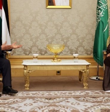 Filistin Devlet Başkanı, Suudi Arabistan Veliaht Prensi ile görüştü