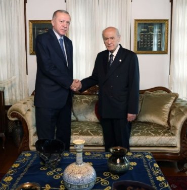 SON DAKİKA HABERİ: Cumhurbaşkanı Erdoğan, Devlet Bahçeli ile görüştü