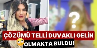 Askere Gitmemek İçin Ne Yapacağını Şaşırdı: Mükremin Gezgin Bu Sefer de Gelinlik Giyip Kapandı!