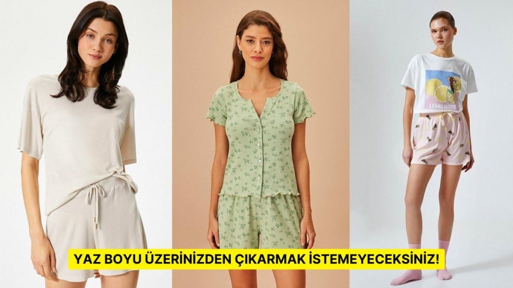 Sıcak Havalarda Üzerinizde Yokmuş Gibi Duracak Pijama İstiyorsanız Sizi Buraya Alalım!