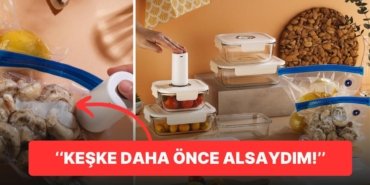 Yemeklerin İlk Günkü Tazeliğini Koruyan Popüler Vakumlu Cam Saklama Kabı Seti İndirimde!