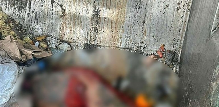 Mide bulandıran görüntü: İnsana ait yağ ve deri parçaları bulundu