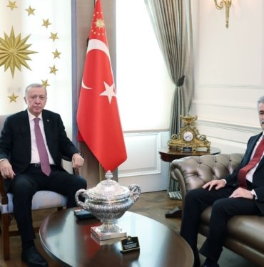 Cumhurbaşkanı Erdoğan, Danıştay Başkanı Zeki Yiğit’i kabul etti