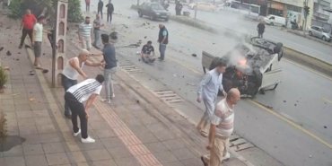 Mersin’de ortalığı savaş alanına çeviren kaza: 1 ölü