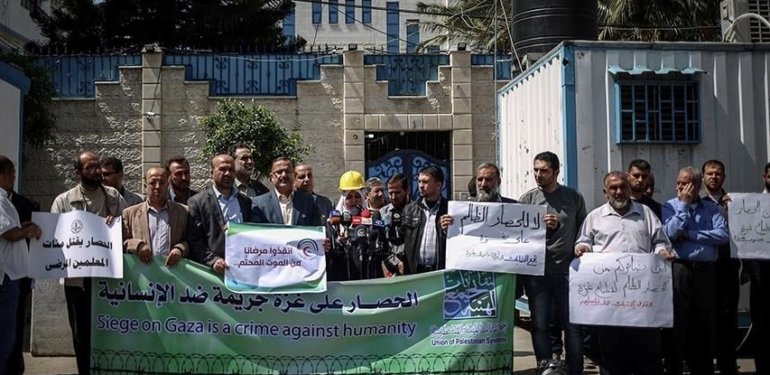 Gazze’deki işsizlik oranı yüzde 75’e yükseldi