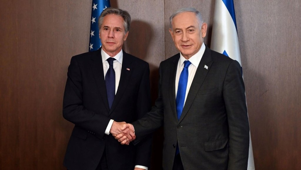 Blinken ve Netanyahu görüştü: Gündem Gazze’ye insani yardım