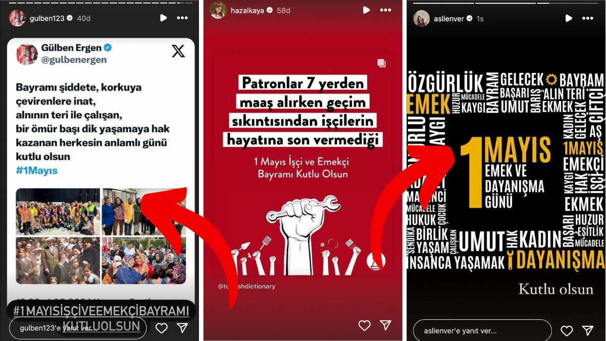 Emeğin Bayramını Kutladılar: Ünlülerin 1 Mayıs İşçi Bayramı Paylaşımları!