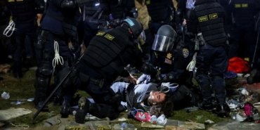ABD polisi UCLA kampüsündeki Gazze kampına baskın düzenledi: Öğrenciler gözaltında