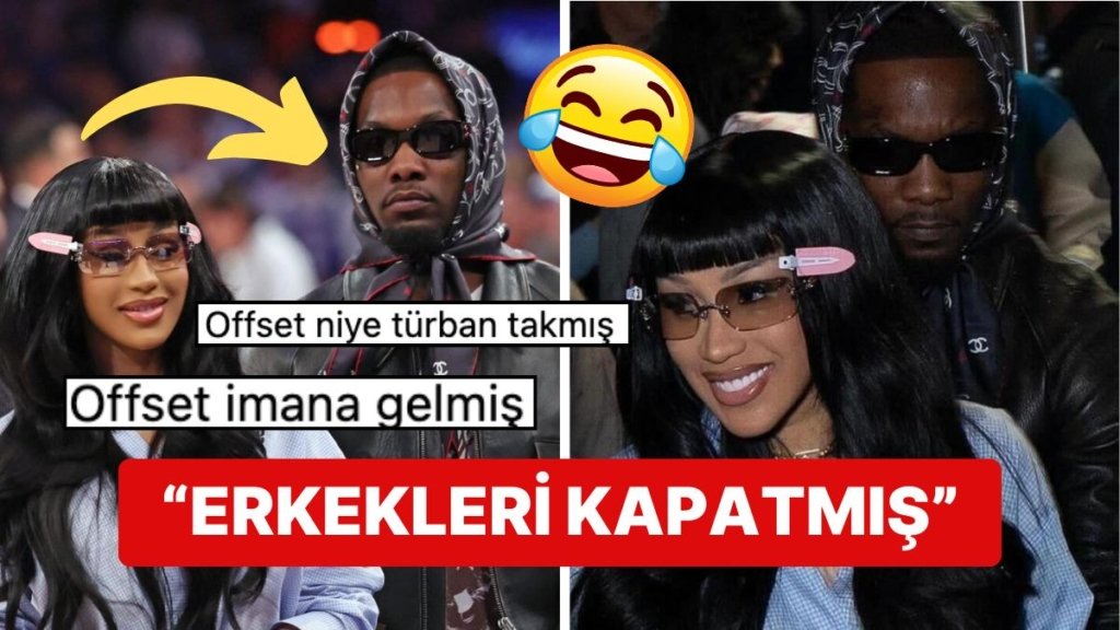 Ayrılıp Barışma İşini Oyuna Çeviren Cardi B ve Offset Çifti’nin Basketbol Maçındaki Kombinleri Dillere Düştü