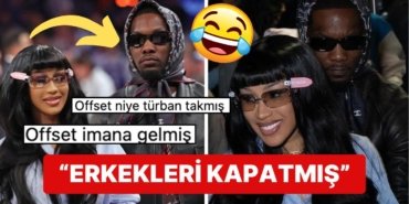 Ayrılıp Barışma İşini Oyuna Çeviren Cardi B ve Offset Çifti’nin Basketbol Maçındaki Kombinleri Dillere Düştü
