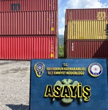 Hatay’da konteyner hırsızlığına 5 tutuklama