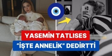 İkizlerini Kucağına Alan Yasemin Tatlıses Anne Olmanın Getirdiği O Tatlı Acının Anını Paylaştı!