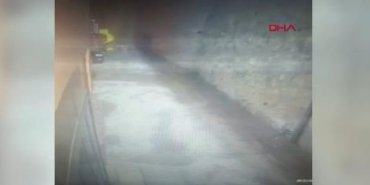 Tokat’ta istinat duvarı çöktü