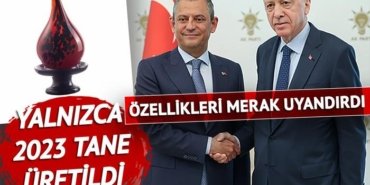 Sadece 2023 tane var; birini Özgür Özel, Erdoğan