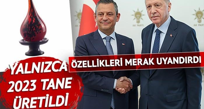 Sadece 2023 tane var; birini Özgür Özel, Erdoğan
