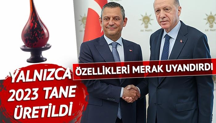 Sadece 2023 tane var; birini Özgür Özel, Erdoğan