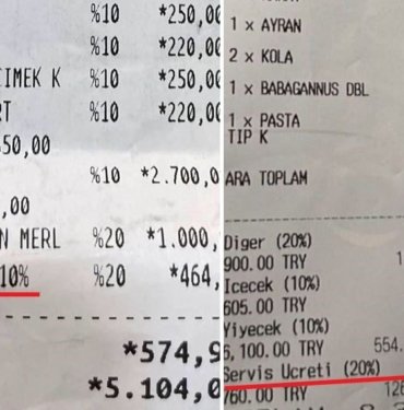 Adisyonlara yeni eklenmeye başlandı: Hem kuver hem servis ücreti aynı anda geldi, Tüketici Konfederasyonu uyardı