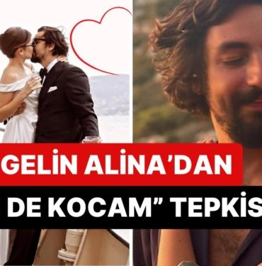 Boşanacakları İddialarına Umut Evirgen Tepki Gösterirken Taze Gelin Alina Boz’dan “Kocam Var” Çıkışı Geldi
