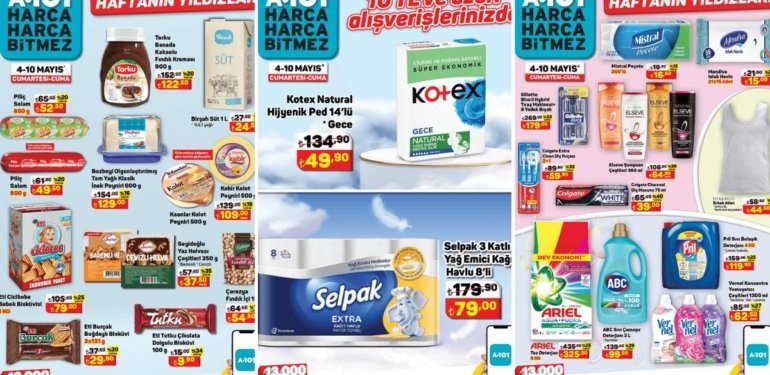 4 – 10 Mayıs 2024 A101 Haftanın Yıldızları Kataloğu