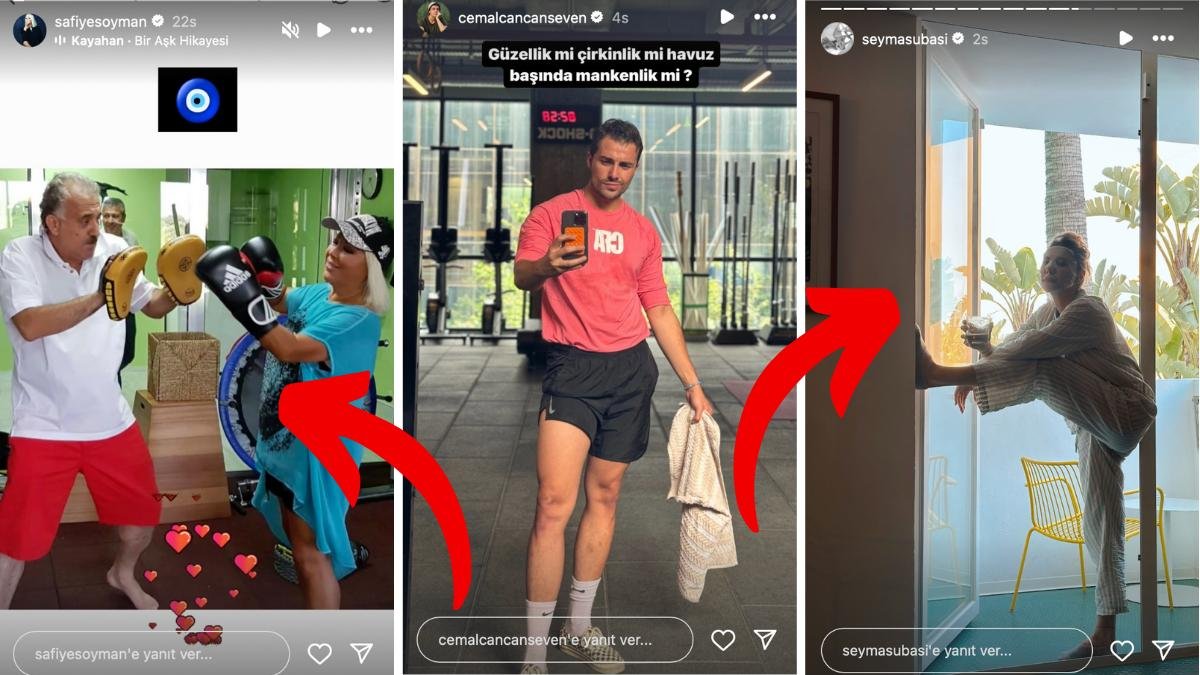 Tenise Saran Erçel’den Garip Pozlara Devam Eden Subaşı’na 3 Mayıs’ta Ünlülerin Yaptığı Instagram Paylaşımları
