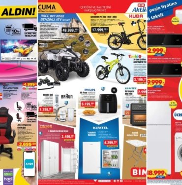 İndirim Günleri Başlıyor! 4 – 10 Mayıs Haftasında A101, BİM ve ŞOK Aktüel Ürünler Listesinde Ne Var?
