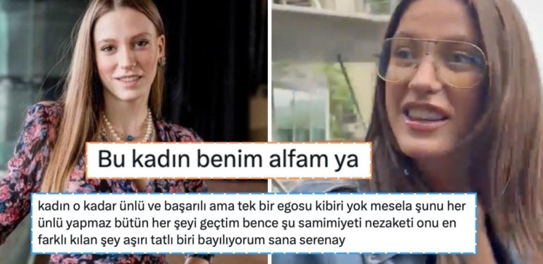 Serenay Sarıkaya’nın Tanıdığı Hayranını Görünce Verdiği Tepkiye Büyük Düşeceksiniz!