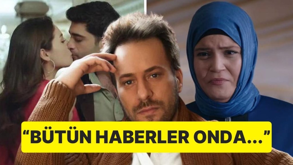 Kızılcık Şerbeti’nin Giray’ı Kaan Taşaner, Setteki Öpüşme Krizinde İlk Taşı Feyza Civelek’e Attı!