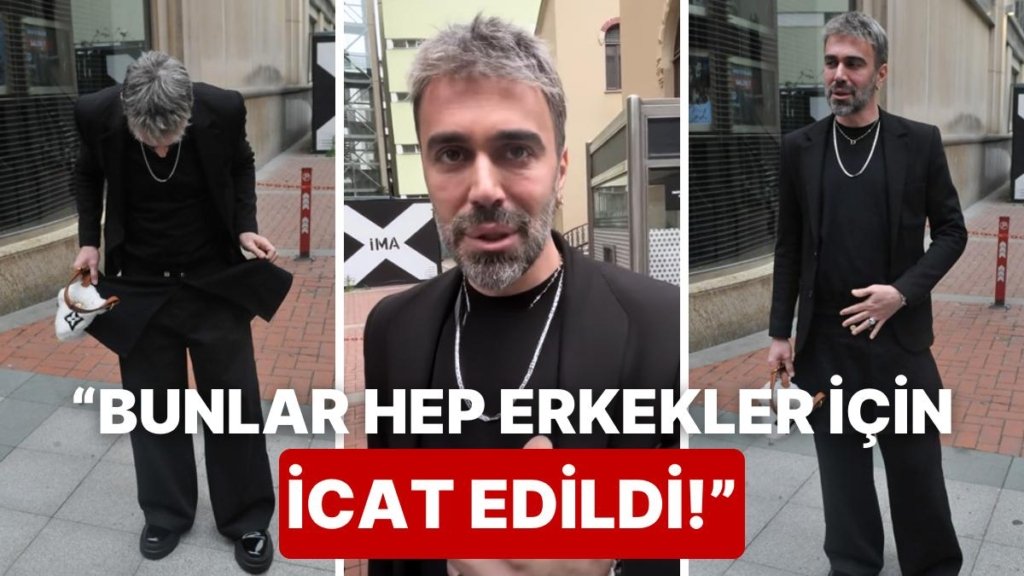 Etek Giyip Nişantaşı’nı Arşınlayan Kemal Doğulu’dan Erkekler ve Modayla İlgili Çığır Açan Açıklamalar!
