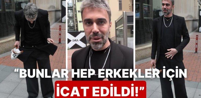 Etek Giyip Nişantaşı’nı Arşınlayan Kemal Doğulu’dan Erkekler ve Modayla İlgili Çığır Açan Açıklamalar!